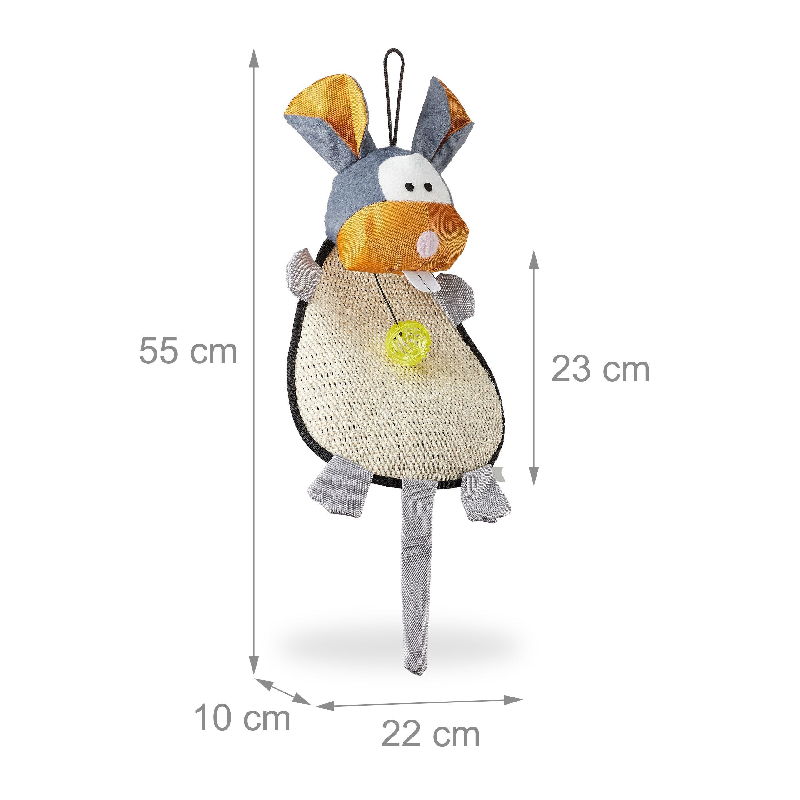 Gioco per gatti tiragraffi con tappetino in sisal 13_0002849