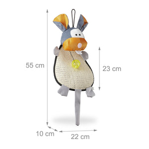 Gioco per gatti tiragraffi con tappetino in sisal 13_0002849