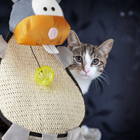 Gioco per gatti tiragraffi con tappetino in sisal 13_0002849