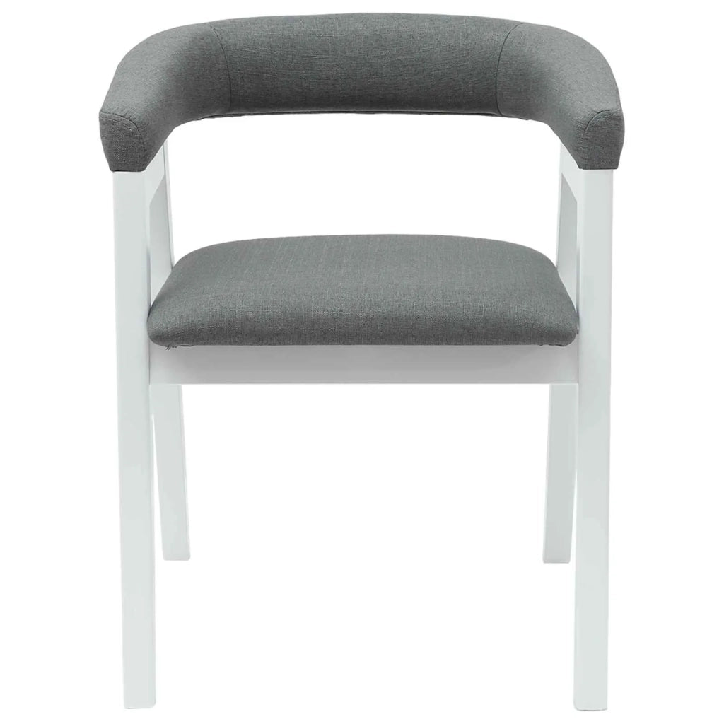 Sedie da pranzo 2 pcs Bianco 54 x 57 x 73 cm
