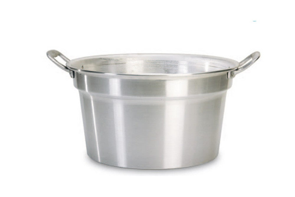 caldaia in alluminio ï cm. 70 (lt. 92) con coperchio cod:ferx.vit28827