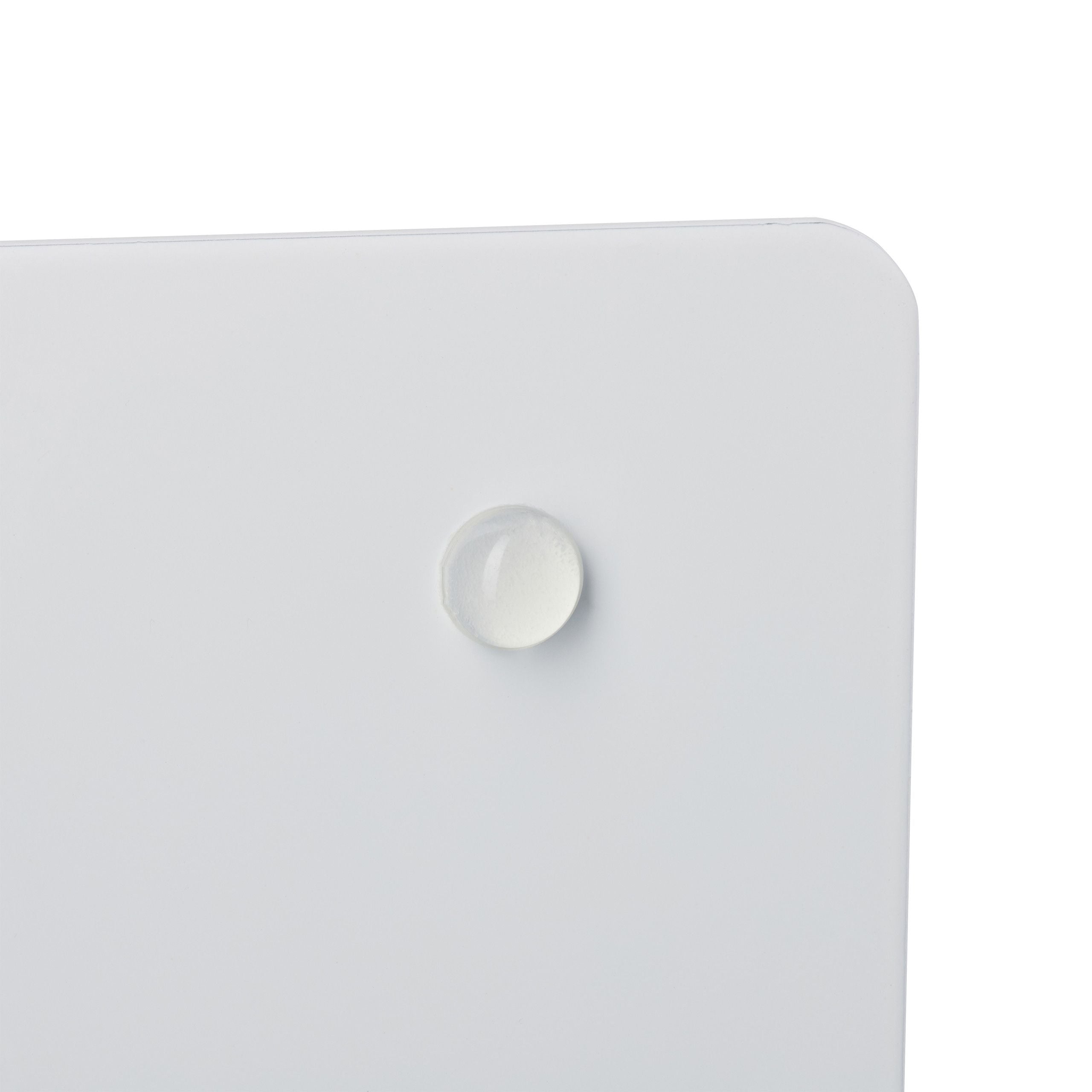 Porta asciugamani da terra 88 cm design moderno in acciaio bianco 13_0002278