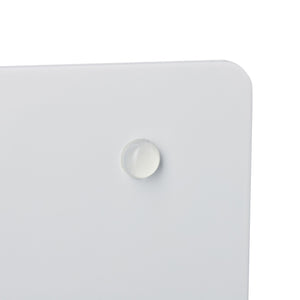 Porta asciugamani da terra 88 cm design moderno in acciaio bianco 13_0002278