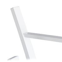 Porta asciugamani da terra 88 cm design moderno in acciaio bianco 13_0002278