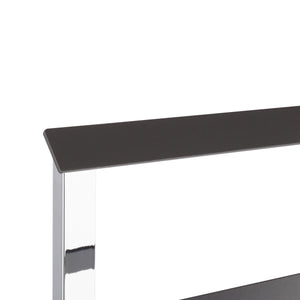 Porta asciugamani da terra 82 cm cromo e antracite 13_0002267