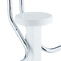 Servomuto cm 109,5 in acciaio e legno bianco 13_0002915