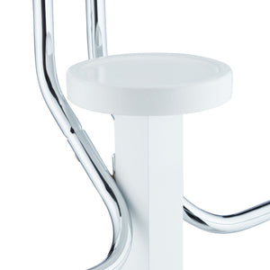 Servomuto cm 109,5 in acciaio e legno bianco 13_0002915