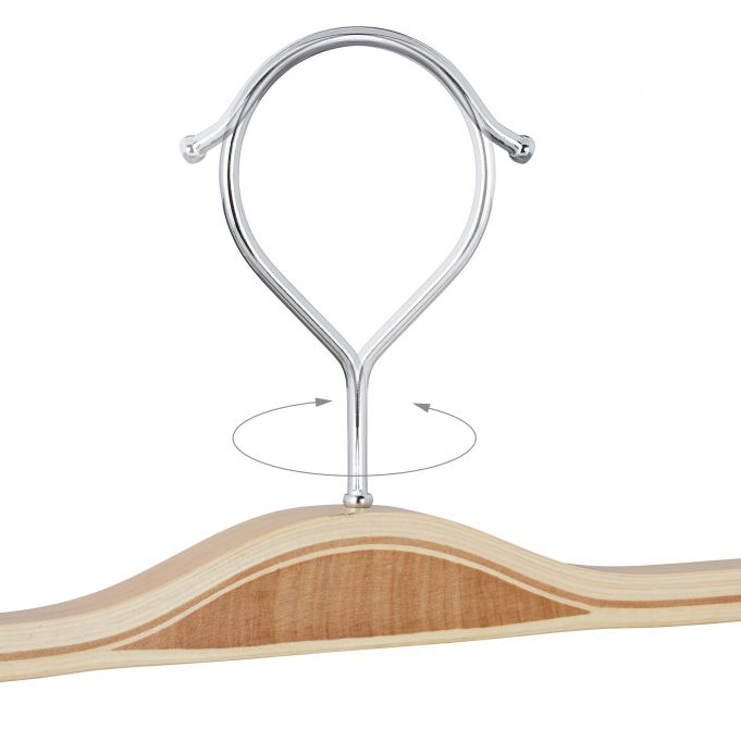 Set di 5 portapantaloni in legno 13_0002503