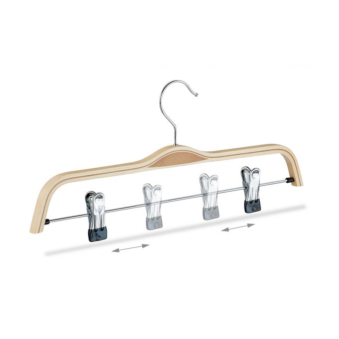 Set di 5 portapantaloni in legno 13_0002503