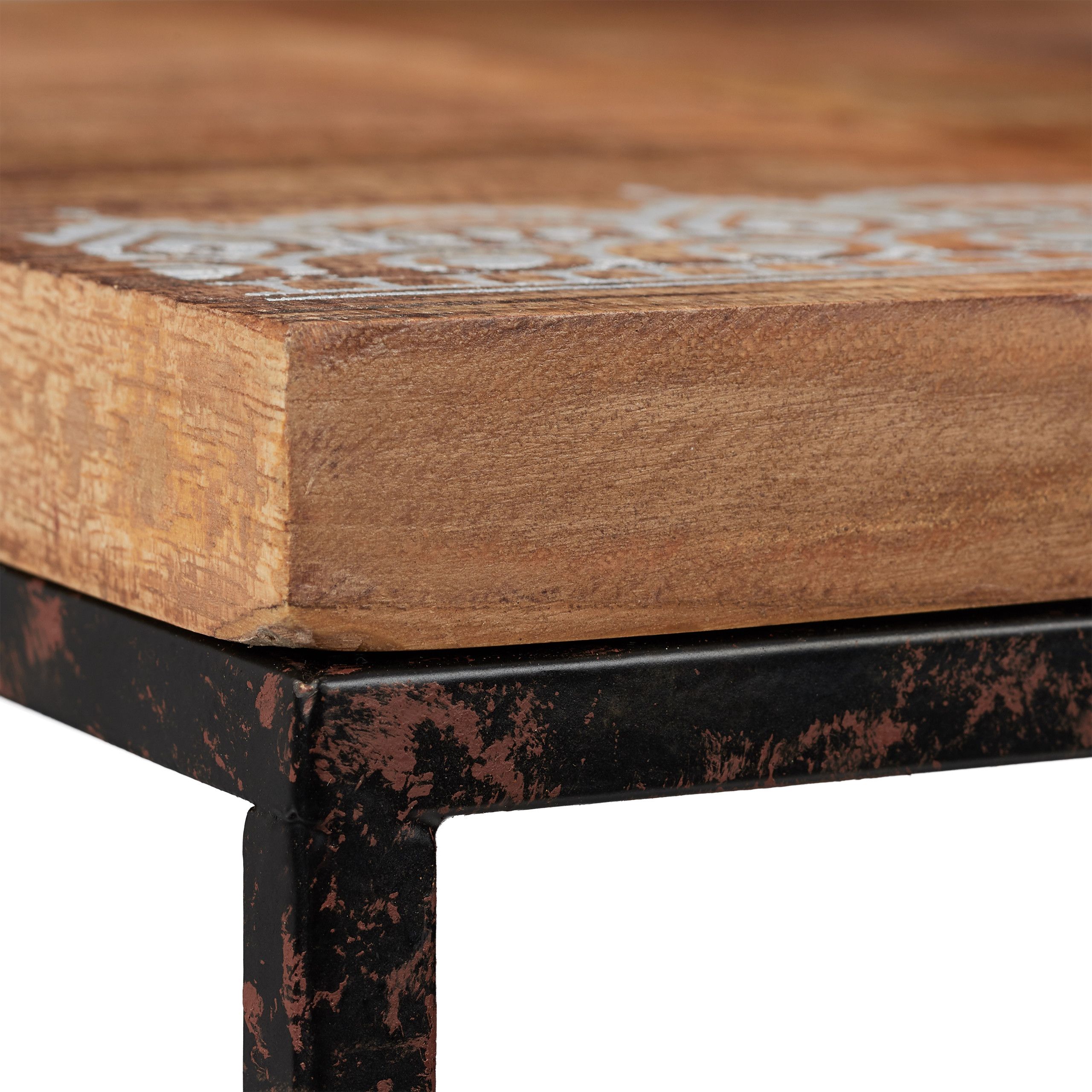 Set di 3 tavolini laterali in legno di mango naturale 13_0002598