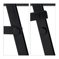 Set di due cavalletti in acciaio 100 kg nero 13_0002897