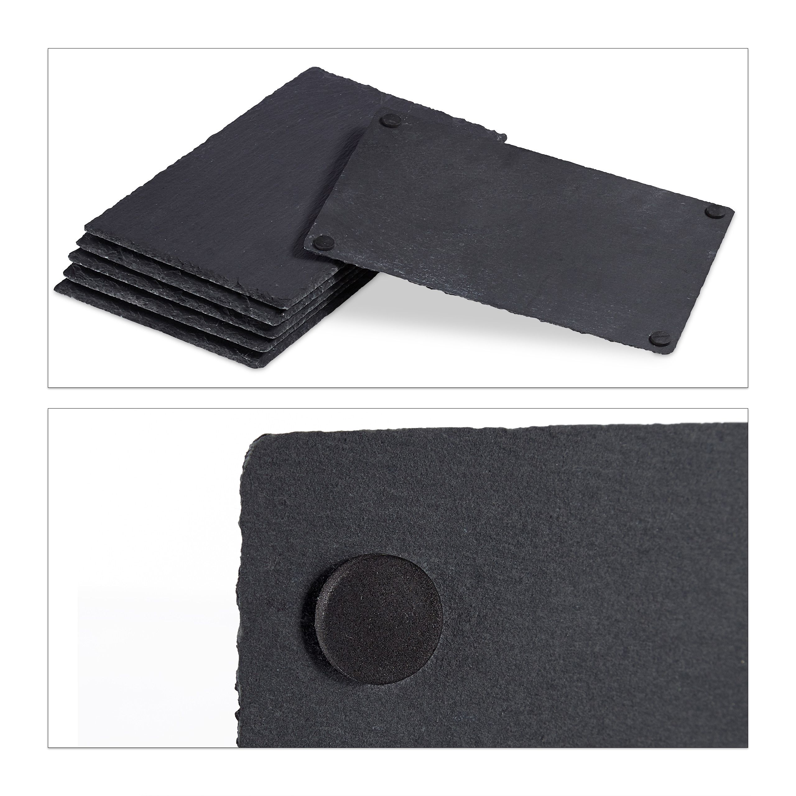 Set 6 piatti 30x20 cm in ardesia antracite 13_0000306