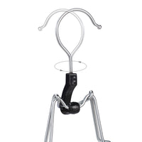 Set di 12 grucce fermapantaloni in legno bianco 13_0000735