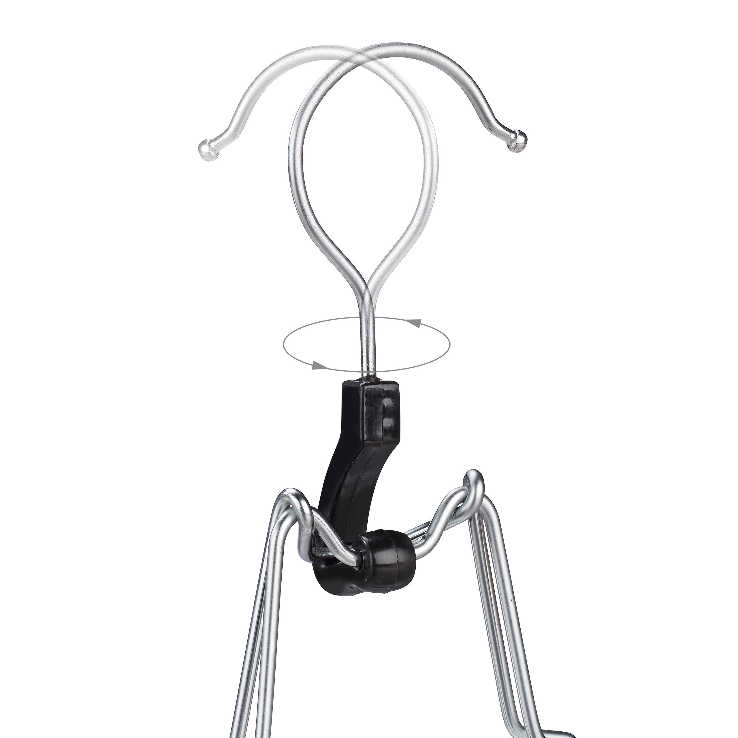 Set di 12 grucce fermapantaloni in legno bianco 13_0000735