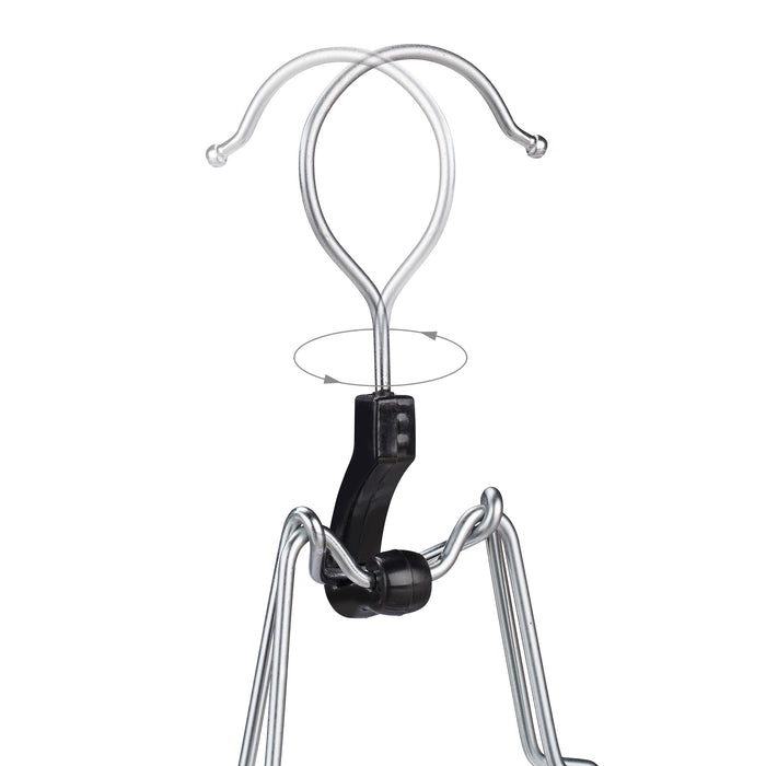 Set di 12 grucce fermapantaloni in legno bianco 13_0000735