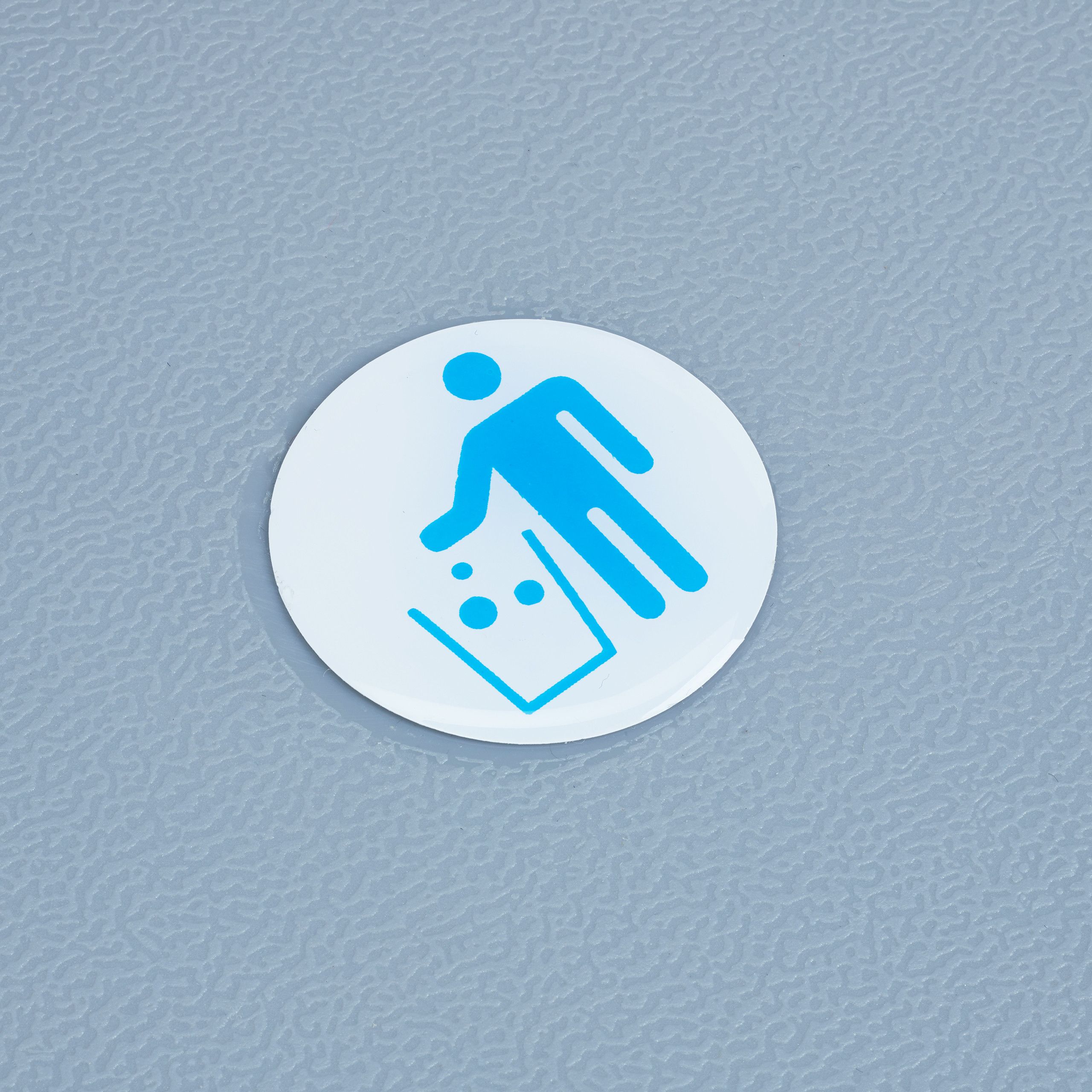 Pattumiera da cucina a 4 scomparti ABS grigio 13_0002325