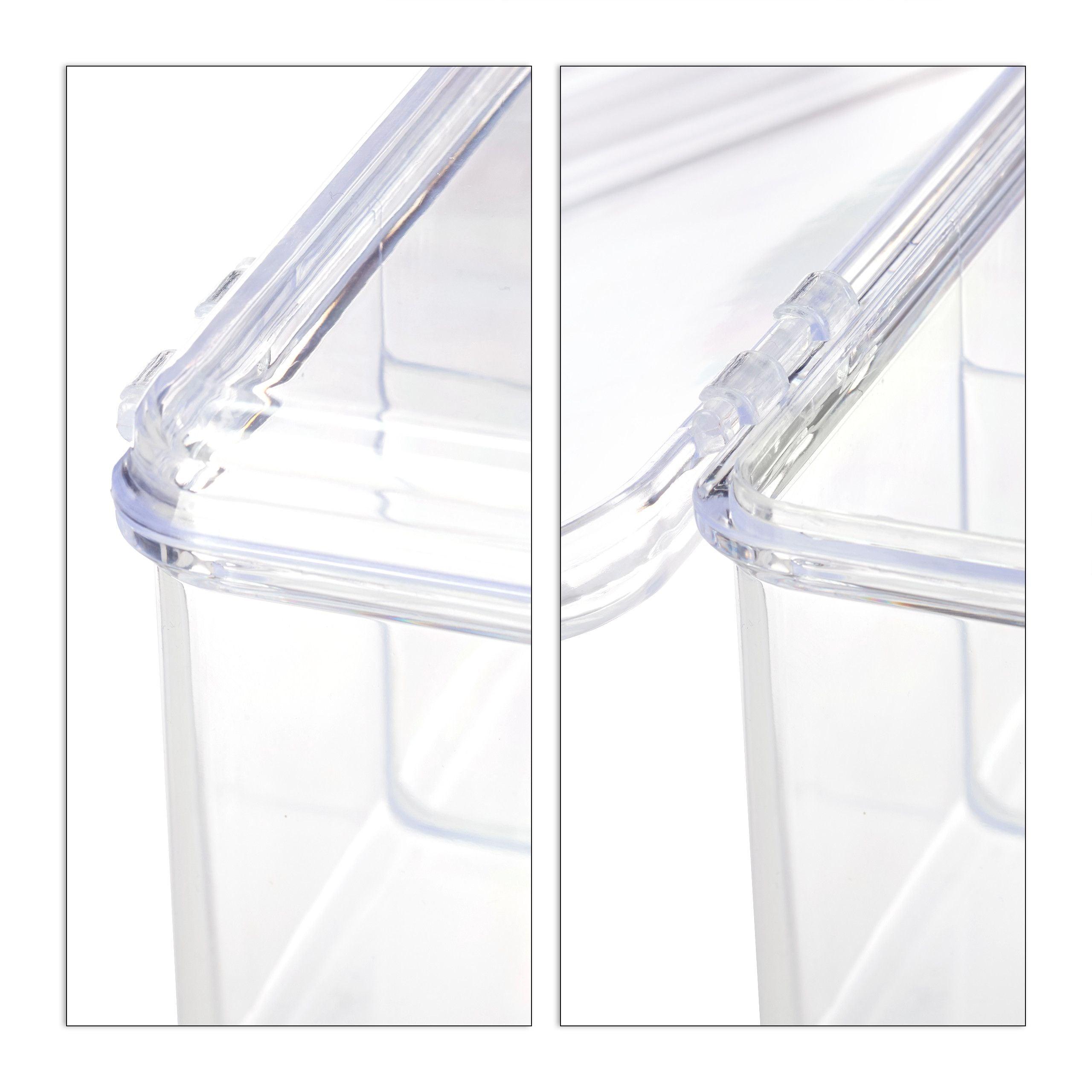 Scatola da tè trasparente 6 scomparti accessorio cucina 13_0000451