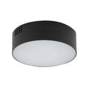 Plafoniera LED rotonda LID 15W 3000K bianco/nero Nowodvorski