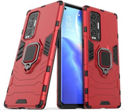 Coprioggetto Resistentente a Urto - Coprioggetto con Supporto per Anello - TPU/Silicona - Doppia Lastra di Protezione - Valvola di Sicurezza Militare - Forma Precisa - Coprioggetto per Telefono