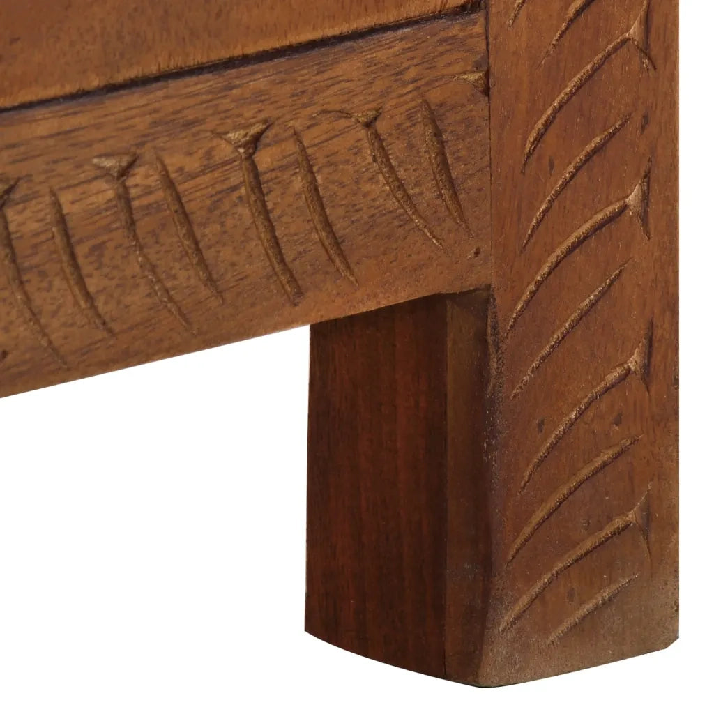 Scatola Portaoggetti 110x30x40 cm in Legno Massello di Mango cod mxl 68844