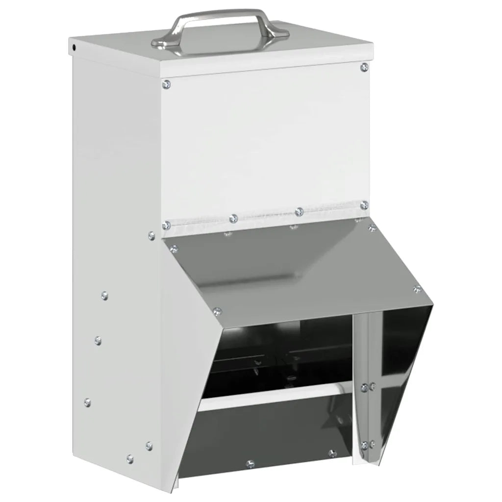 Feeder per pollo Argento 20 x 25 x 35 cm Acciaio zincato CFW9131683
