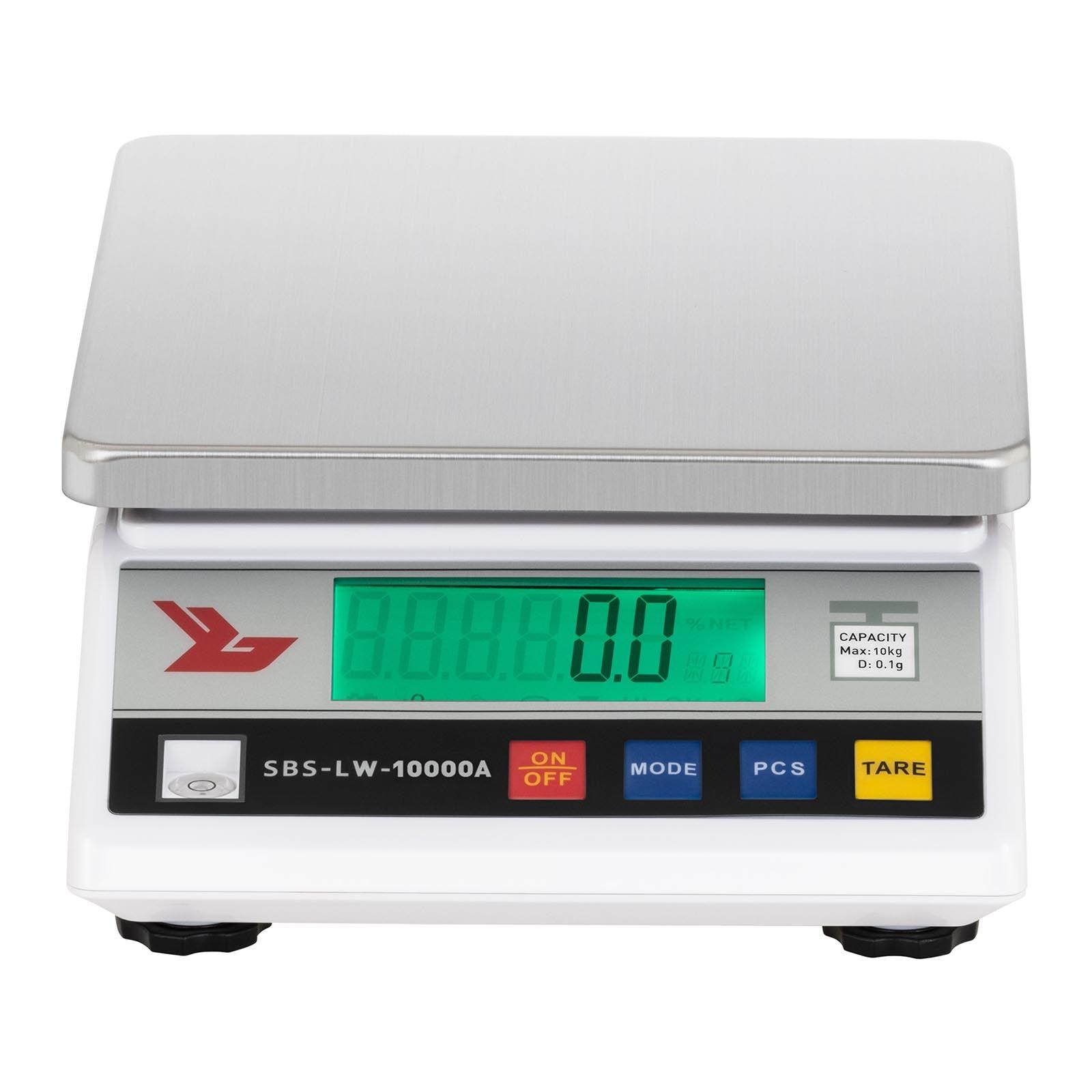 Bilancia da cucina professionale digitale di precisione da laboratorio 10.000 g/0,1 g 3414126