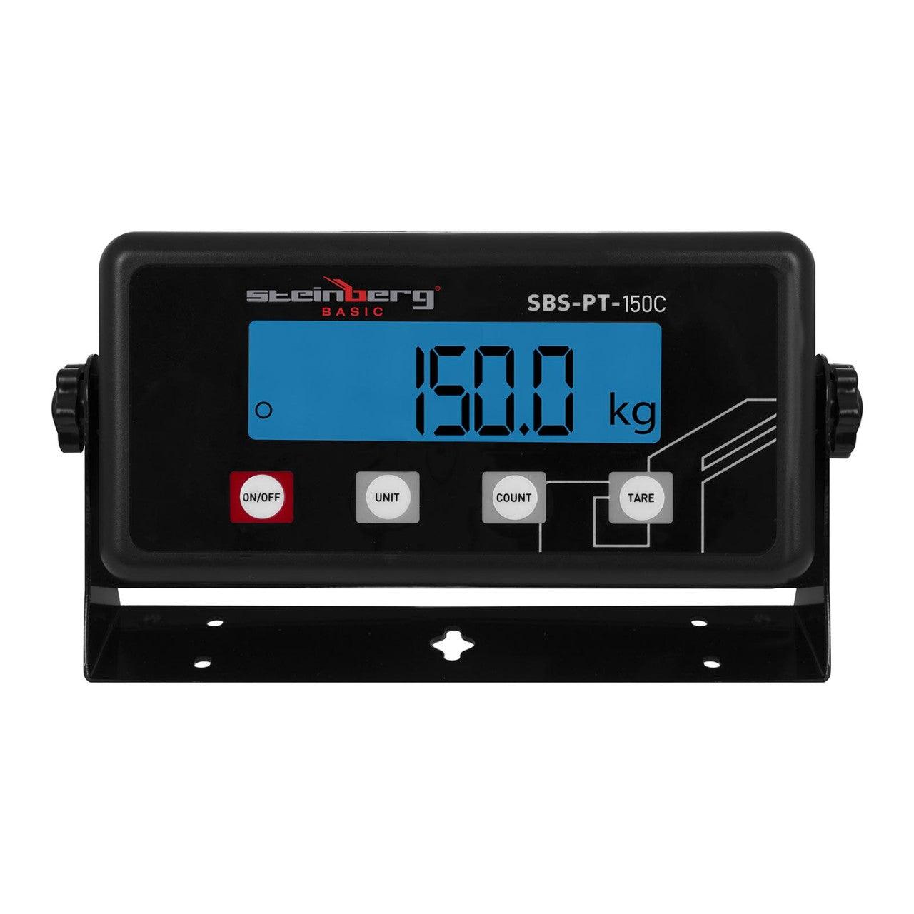 Bilancia pesa pacco 150 kg / 20 g nero 14_0002776