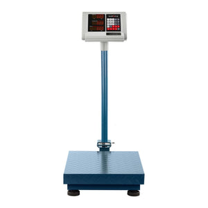 Bilancia a piattaforma - 300 kg / 50 g - 40 x 50 cm compatta blu 14_0000641