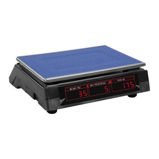 Bilancia peso-prezzo - 30 kg / 2 g LED nero 14_0000658