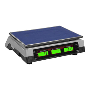 Bilancia peso-prezzo 35 kg / 2 g LCD bianco 14_0000659