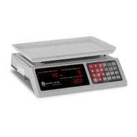 Scala peso-prezzo - 40 kg / 2 g - 33,7 x 23,1 x 0,6 cm 14_0000065