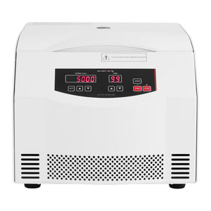 Centrifuga da laboratorio elettrica Minicentrifuga da banco per biologia (500 W 2 provette da 250 ml FCR 4.420 x g 300-5.000 giri/min timer 0-99 min) 14_0005824