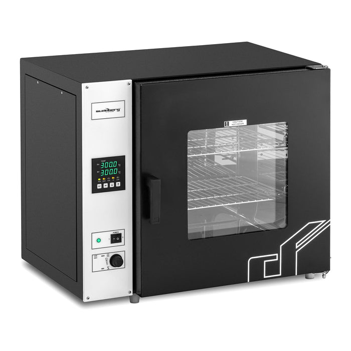 Forno di essiccazione per forno a convezione da banco da laboratorio (58 litri, 1.670 watt, 50-300 °C, protezione dal surriscaldamento, display LED, acciaio e acciaio inossidabile) 14_0005867