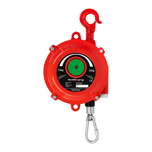 Avvolgitore per bilanciamento del carico con molla di compensazione con arresto 15 - 22 kg 1,5 m (15 - 22 kg, lunghezza cavo: 1,5 m, diametro cavo: 5,1 mm) 14_0006791