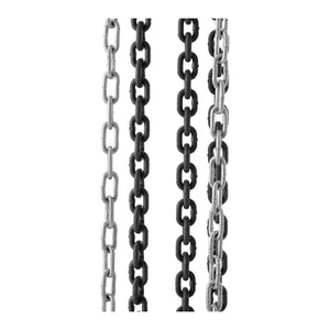 Paranco a catena meccanico manuale con puleggia 1 tonnellata (capacità di carico: 1.000 kg, altezza di sollevamento: 6 m, materiale: acciaio al carbonio, cromato, maglie della catena: 6 mm) 14_0007168