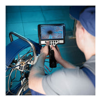 Telecamera per ispezione tubi telecamera endoscopica telecamera per ispezione tubi telecamera per tubi 60 m 42 LED schermo a colori TFT da 7 pollici 14_0005479