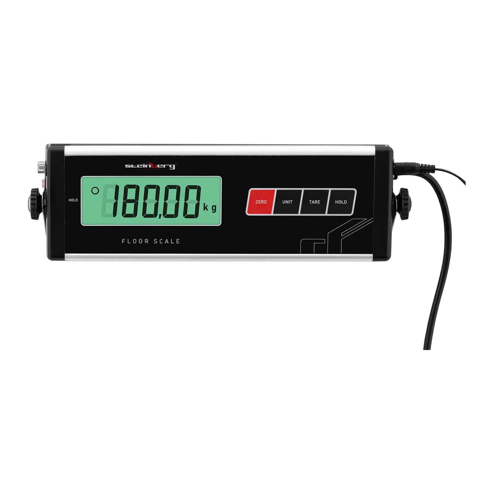 Bilancia veterinaria - 180 kg / 50 g - tappetino antiscivolo - display LCD 14_0005560