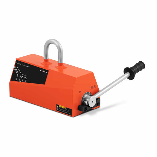 Magnete di sollevamento 1.500 kg superficie piana / 750 kg superficie rotonda officina settore professionale 14_0005424