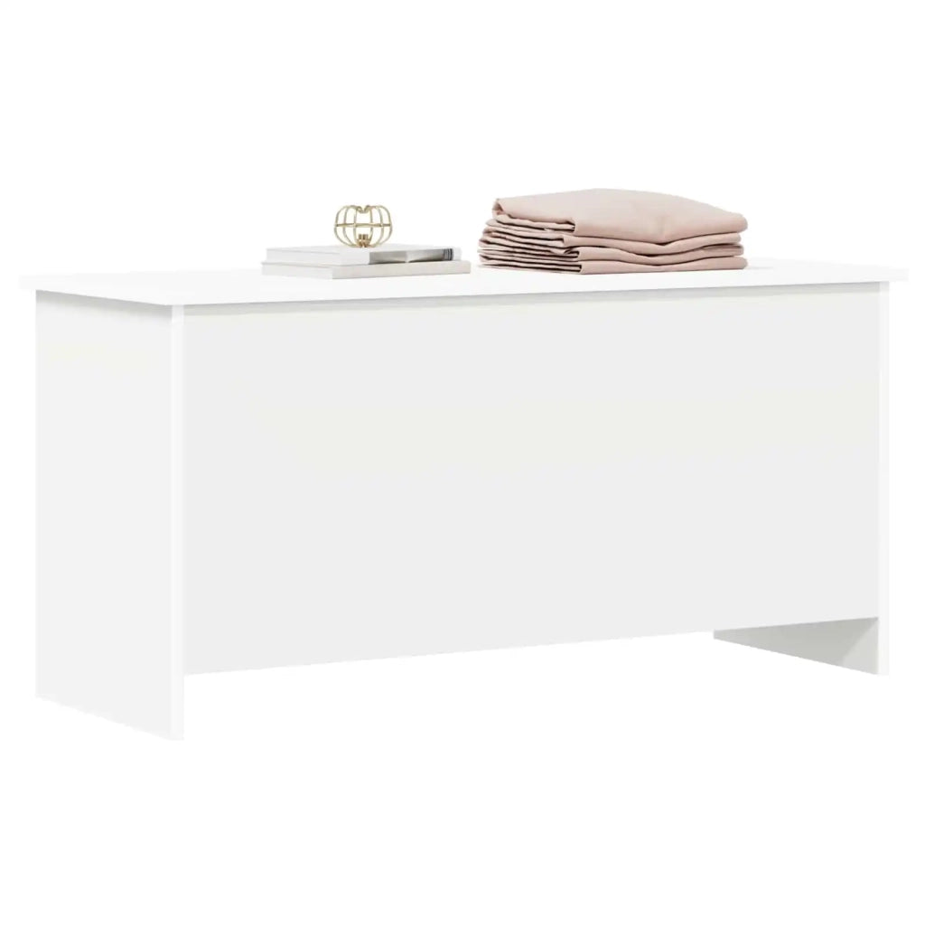 Cassa di stoccaggio con archiviazione Bianco 100 x 40 x 50 cm 8011267