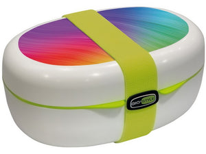 gi= style contenitore x-food joy lt. 1,3 - cm. 19x14,5x8,5 h col. assortiti cod:ferx.vit51570