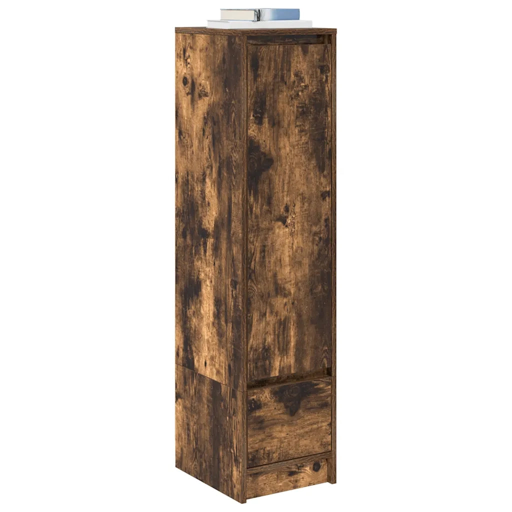Credenza Rovere Fumo 29,5x34x119,5 cm in Legno Multistrato 861656