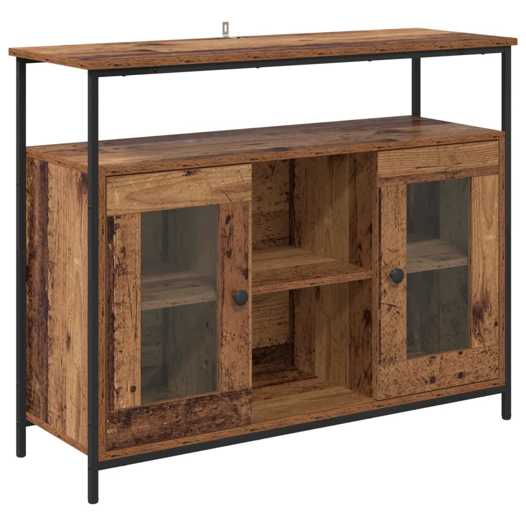 Credenza Legno vecchio 100 x 35 x 80 cm Legno multistrato 882815