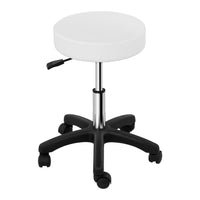 Sgabello sedia sedia da ufficio con ruote bianco 14_0003759