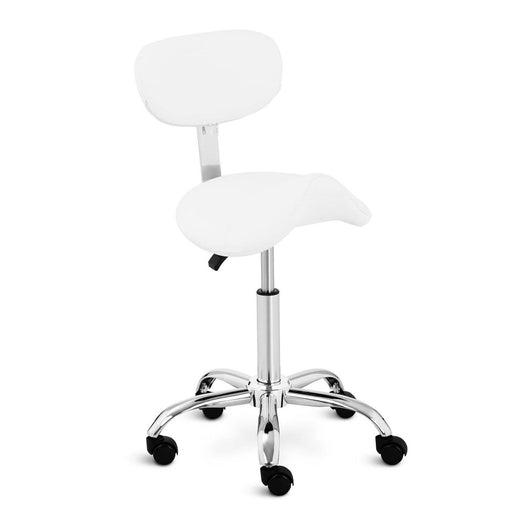 Sedile sedia poltrona sella cavallo 150 kg max bianco 14_0003497