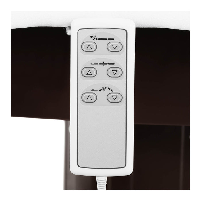 Poltrona estetica elettrica portata max 200 kg bianca 14_0007780