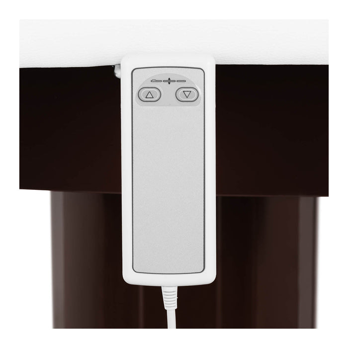 Poltrona estetica portata 200 kg bianca 14_0007781