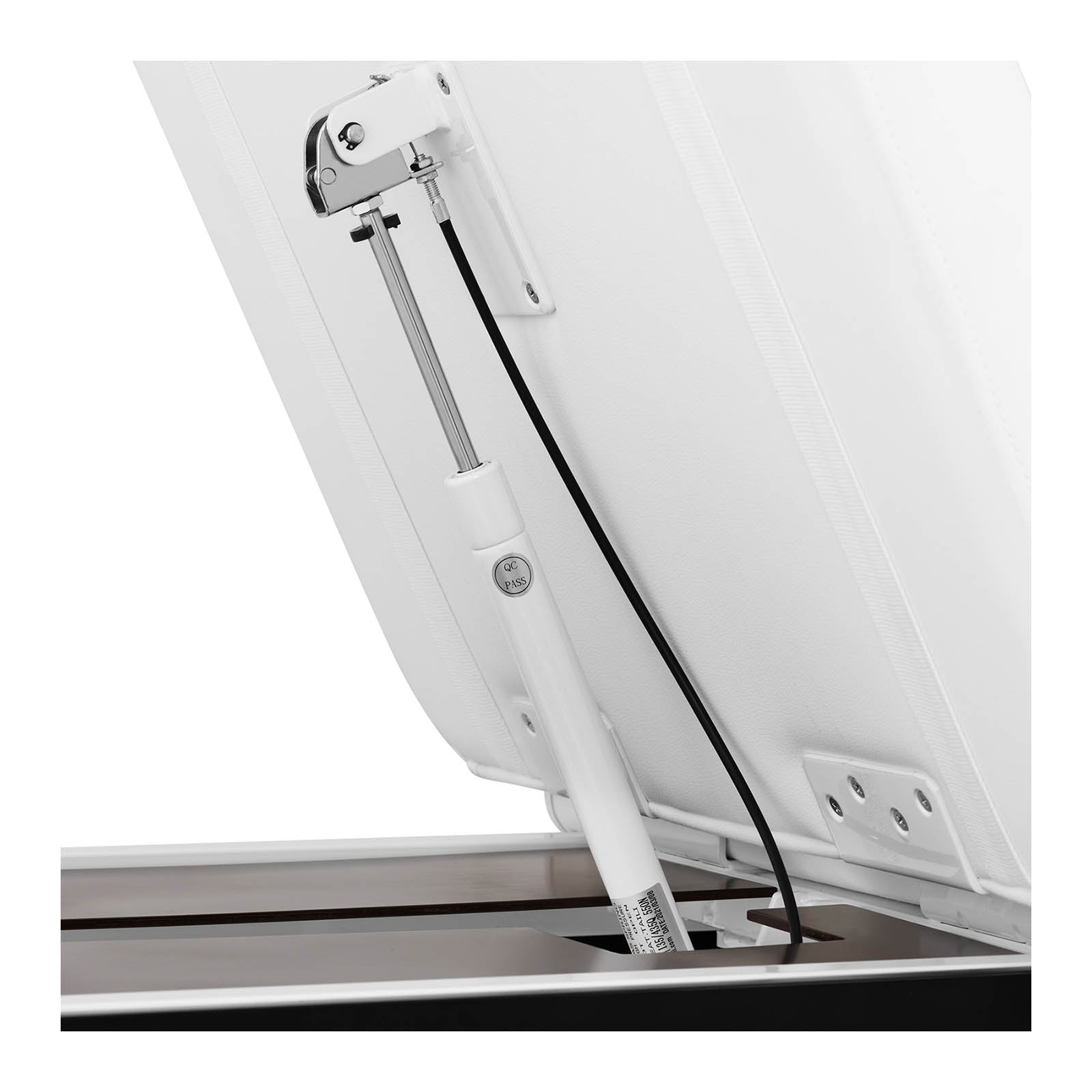 Poltrona estetica portata 200 kg bianca 14_0007781