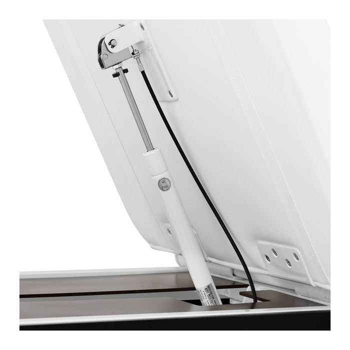 Poltrona estetica portata 200 kg bianca 14_0007781