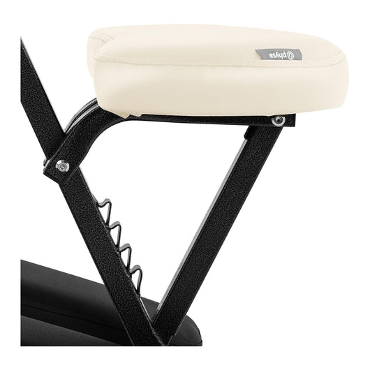 Poltrona massaggiante professionale pieghevole (struttura: acciaio rivestimento: PVC portata: 130 kg borsa inclusa) beige 14_0007736