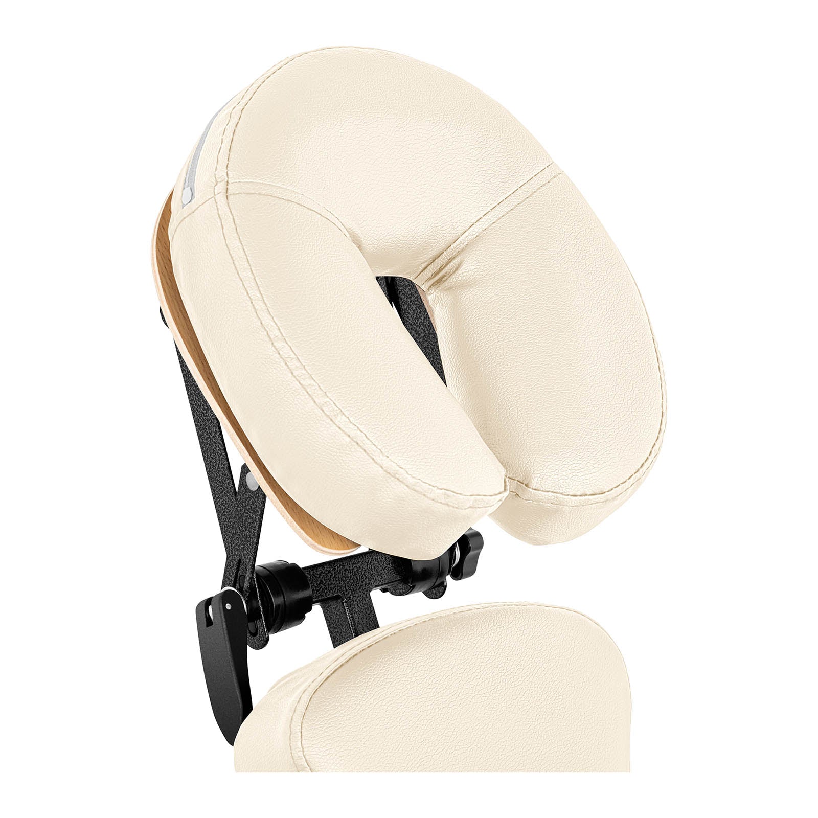 Poltrona massaggiante professionale pieghevole (struttura: acciaio rivestimento: PVC portata: 130 kg borsa inclusa) beige 14_0007736